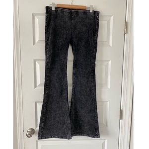 Altar’d State Black Corduroy Bell Bottoms